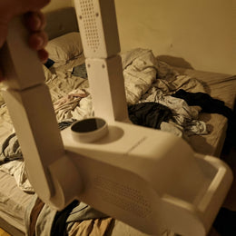 Customer review photo 2: Uscător Electric pentru Încălțăminte cu Dezinfectare UV și Design Pliabil